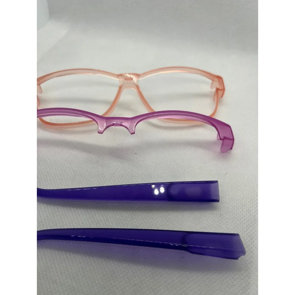Funoogles‎ Eyewear Kids Larkin Peach Pink Purple Glasses Frame Parts 48-18-135